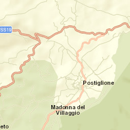 Postiglione Street Map