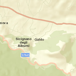 Sicignano degli Alburni Street Map
