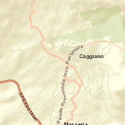Caggiano Street Map