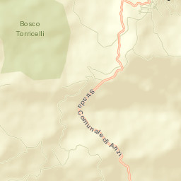 Trivigno Street Map