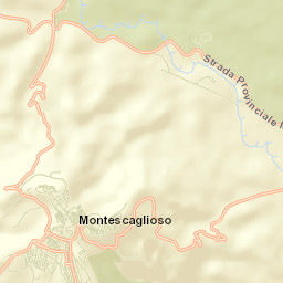 Montescaglioso Street Map