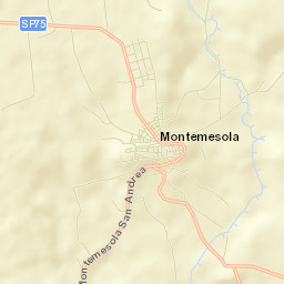 Montemesola Street Map