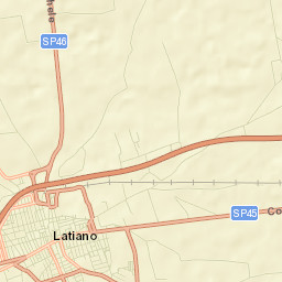 Latiano Street Map