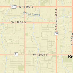 Riverton Street Map