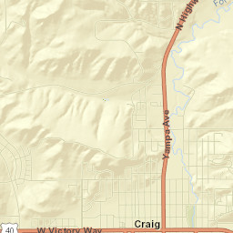 Craig Street Map