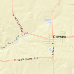 Danvers Street Map