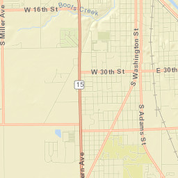Grant County Street Map