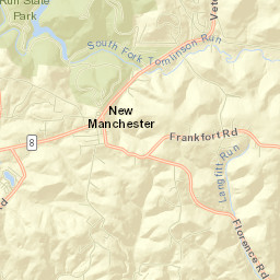 Hancock County Street Map
