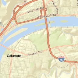 Pennsylvania Turnpike, Pittsburgh, PA 15238 Street Map
