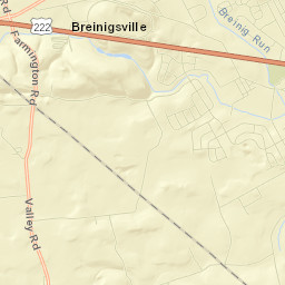 Breinigsville Street Map