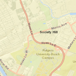 Society Hill Street Map