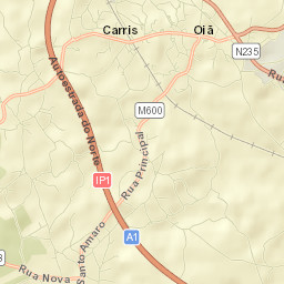 Oiã Street Map