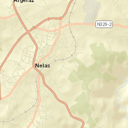 Nelas Street Map