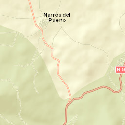 Narros del Puerto Street Map