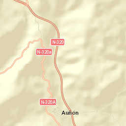 Auñón Street Map