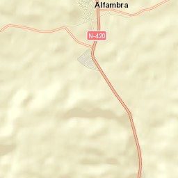 Alfambra Street Map