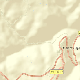 Cantavieja Street Map