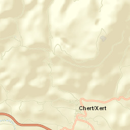 Chert/Xert Street Map
