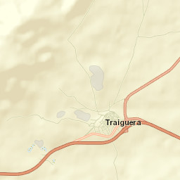 Traiguera Street Map