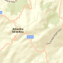Altavilla Silentina Street Map