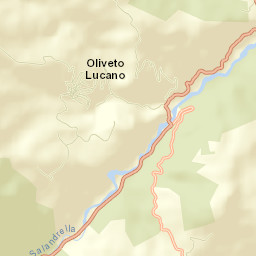 Oliveto Lucano Street Map