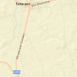 Tuturano Street Map