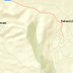 Selenicë Street Map