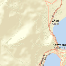 Kastoria Street Map