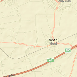 Diavatós Street Map