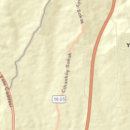 Yeniköy Street Map