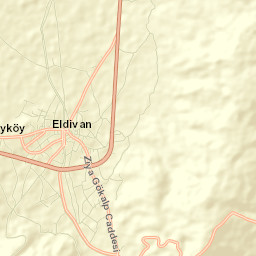 Eldivan Street Map