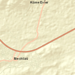 Mecitözü Street Map