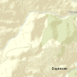 Yukhary-Dashkesan Street Map