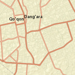 Qo‘qon Street Map