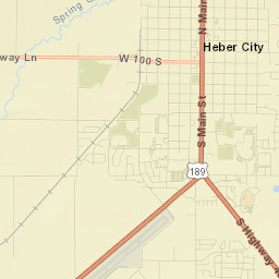 Heber City Street Map