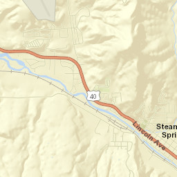 Steamboat Springs Street Map