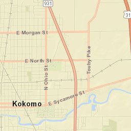 102 North Main Street, Kokomo, IN 46901 Street Map