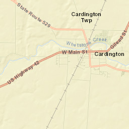 Cardington Street Map