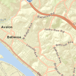 Avalon Street Map