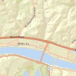 Sharpsburg Street Map