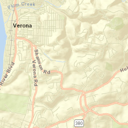 Verona Street Map