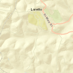 Loretto Street Map
