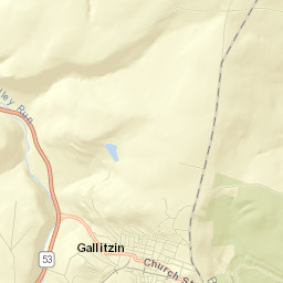 Gallitzin Street Map