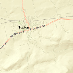 Topton Street Map