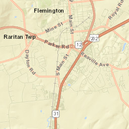 Flemington Street Map