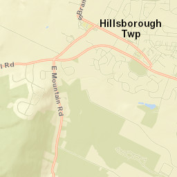 Hillsborough Street Map