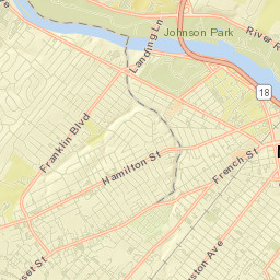 East Franklin Street Map