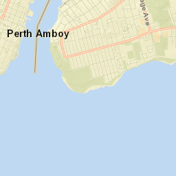 Perth Amboy Street Map