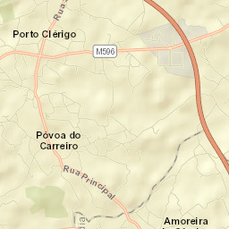 Oliveira do Bairro Street Map
