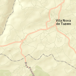 Vila Nova de Tazem Street Map